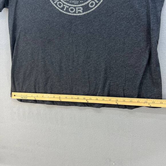 Harley Davidson Women's T Shirt Size 2XL Genuine Motor Oil Logo Studded - Picture 11 of 11
